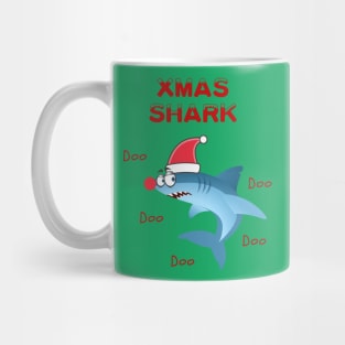 Christmas Shark Mug